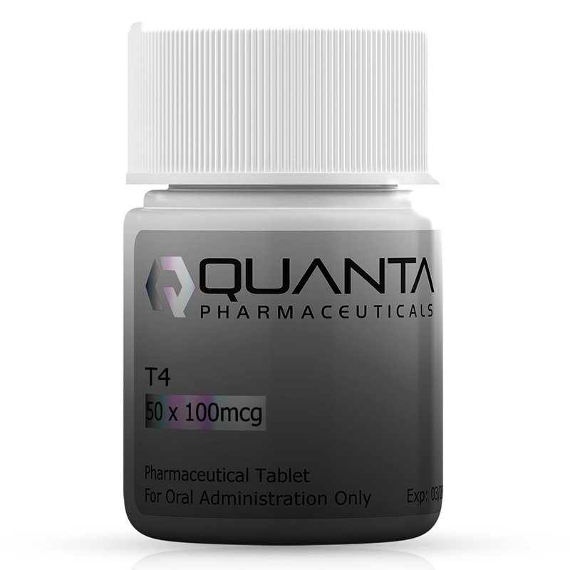 Quanta Pharma T4 100mcg x 50 tablets