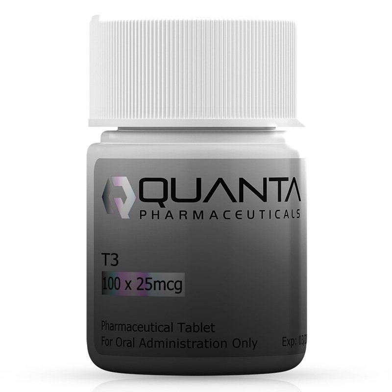 Quanta Pharma T3 25mcg x 100 tablets